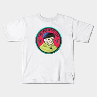 Tortured Artist- Van Gogh Distored Streetwear Kids T-Shirt